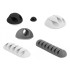 Delock Cable Holder Combo Set 6 pieces