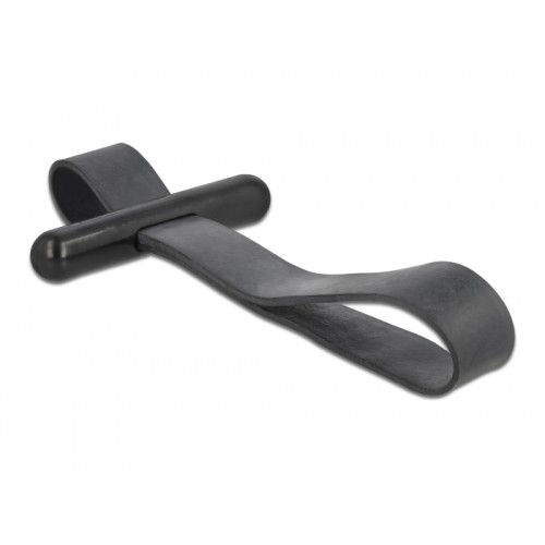 Delock Cable Tie with rubber loop black