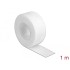 Delock Hook-and-loop tape on roll L 1 m x W 20 mm white