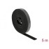 Delock Hook-and-loop tape on roll L 5 m x W 15 mm black