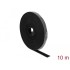 Delock Hook-and-loop tape on roll L 10 m x W 15 mm black