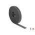 Delock Hook-and-loop tape on roll L 5 m x W 15 mm grey