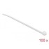 Delock Cable ties transparent L 100 x W 2.5 mm 100 pieces