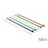 Delock Cable ties coloured L 200 x W 3.6 mm 100 pieces