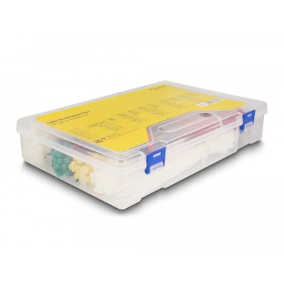 Delock Cable tie assortment box with cable tie installation tool 600 pieces assorted colours 2