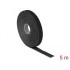 Delock Hook-and-loop tape on roll L 5 m x W 13 mm black