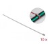 Delock Stainless Steel Cable Ties L 500 x W 4.6 mm 10 pieces