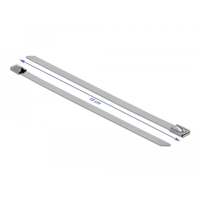 Delock Stainless Steel Cable Ties L 150 x W 7.9 mm 10 pieces 2