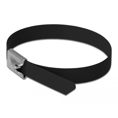 Delock Stainless Steel Cable Ties L 500 x W 7.9 mm black 10 pieces 2