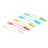 Delock Cable Ties with label tap L 180 x W 2.5 mm 10 pieces assorted colors