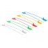 Delock Cable Ties with label tap L 250 x W 2.7 mm 10 pieces assorted colors