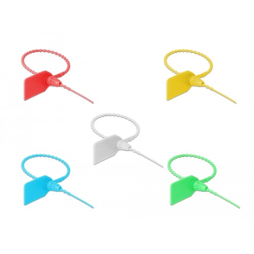 Delock Cable Ties with label tap L 250 x W 2.7 mm 10 pieces assorted colors
