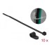 Delock Mounting Clamp 7.9 mm with Cable Tie L 250 x W 3.6 mm black