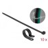 Delock Mounting Clamp 25.4 mm with Cable Tie L 300 x W 7.2 mm black
