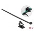 Delock Cable Clamp 41 x 25 mm with Cable Tie L 250 x W 7.2 mm black