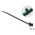 Delock Cable Tie with Expansion Anchor L 140 x W 4 mm black 10 pieces