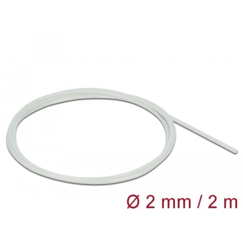 Delock Fiberglass Sleeving 2 m x 2 mm white