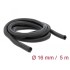 Delock Braided Sleeving self-closing 5 m x 16 mm black