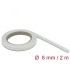 Delock Fiberglass Sleeving 2 m x 8 mm white