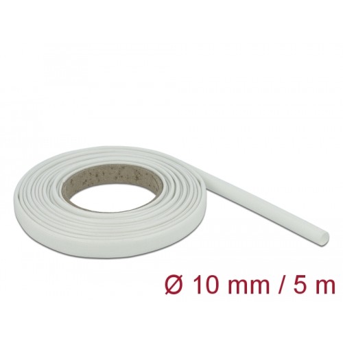 Delock Fiberglass Sleeving 5 m x 10 mm white