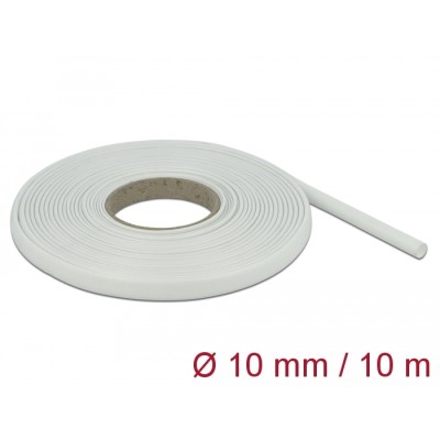 Delock Fiberglass Sleeving 10 m x 10 mm white