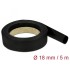 Delock Heat Shrink Tube 5 m x 18 mm black
