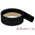 Delock Heat Shrink Tube 1 m x 20 mm black