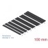 Delock Heat Shrink Tube Set 100 mm 28 pieces black