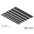 Delock Heat Shrink Tube Set 200 mm 28 pieces black