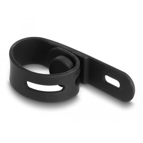 Delock Soft Tie flexible reusable set 10 pieces black / white