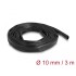 Delock PVC Insulating Sleeve 3 m x 10 mm black
