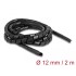 Delock Spiral Hose flexible 2 m x 12 mm black