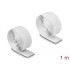 Delock Hook-and-loop tape self-adhesive L 1 m x W 20 mm white