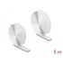 Delock Hook-and-loop tape self-adhesive L 5 m x W 20 mm white