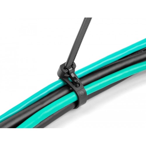 Delock Cable ties reusable heat-resistant L 150 x W 7.5 mm 100 pieces black