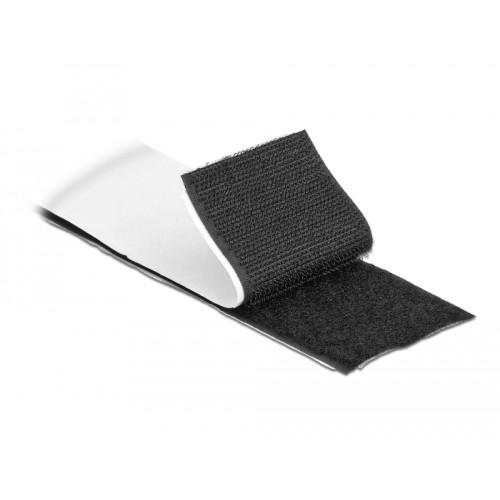 Delock Hook-and-loop tape self-adhesive L 10 m x W 50 mm black