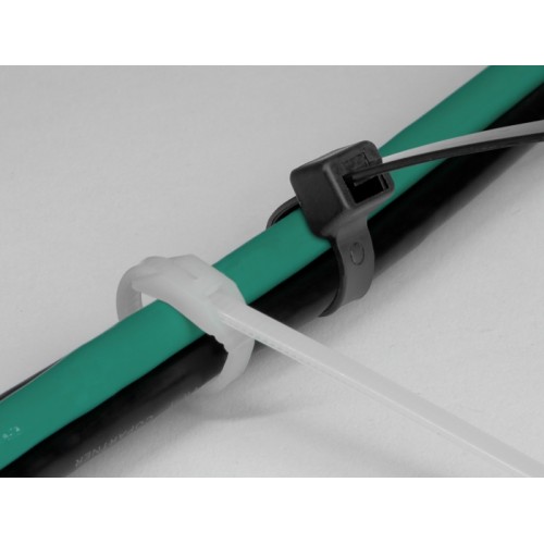 Delock Cable tie with flat head L 280 x W 4.6 mm 100 pieces