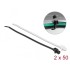 Delock Cable tie with lamella base L 200 x W 4.8 mm 100 pieces
