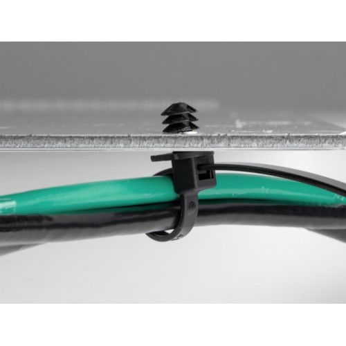 Delock Cable tie with lamella base L 200 x W 4.8 mm 100 pieces