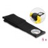 Delock Heavy-duty Hook-and-loop strap with fastening eye L 260 x W 38 mm black 5 pieces