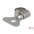 Delock Butterfly Hose Clamp 8 - 12 mm 10 pieces metal
