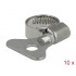 Delock Butterfly Hose Clamp 13 - 19 mm 10 pieces metal