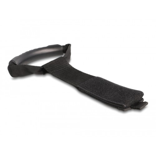 Delock Carrying Strap with hook-and-loop fastener L 435 x W 50 mm black 2 pieces
