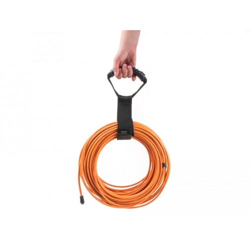 Delock Carrying Strap with hook-and-loop fastener L 560 x W 50 mm black 2 pieces