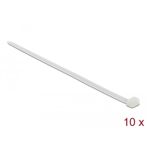 Delock Cable Ties L 1220 x W 9 mm 10 pieces white