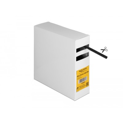 Delock Heat shrink tube Box, with inside adhesive, shrinkage ratio 3:1, 5 m x 4.8 mm black 2