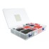 Delock Heat shrink tube assortment box red / black 520 pieces