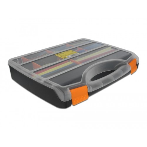 Delock Heat Shrink tube assortment case assorted colours 590 pieces