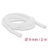 Delock Braided Sleeve self-closing 2 m x 9 mm white