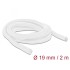 Delock Braided Sleeve self-closing 2 m x 19 mm white